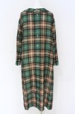 画像3: Jane Marple / Flower crests・tartan check 2way dress M オフ O-25-07-31-1178-JM-OP-IG-OS (3)