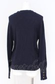 画像2: Jane Marple Dans Le Salon / Cotton cashmere button trimming cardigan カーディガン M ネイビー O-25-07-31-1179-JM-TO-IG-OS (2)