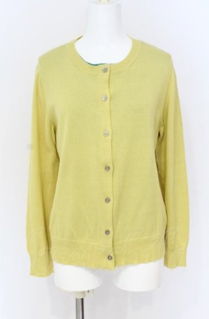 画像: Jane Marple Dans Le Salon / Cotton silk layered cardigan カーディガン M イエロー×グリーン O-25-07-31-1182-JM-TO-IG-OS