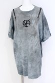 画像1: Desoro Works / Shoulder zip T-Shirt(Half) Tシャツ  グレー O-25-07-31-1186-PU-TO-IG-OS (1)