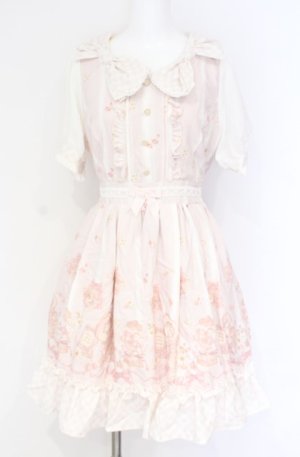 画像: LIZ LISA / CandyJewelryBox柄ワンピース  ピンク O-25-07-31-1091-LO-OP-OW-OS