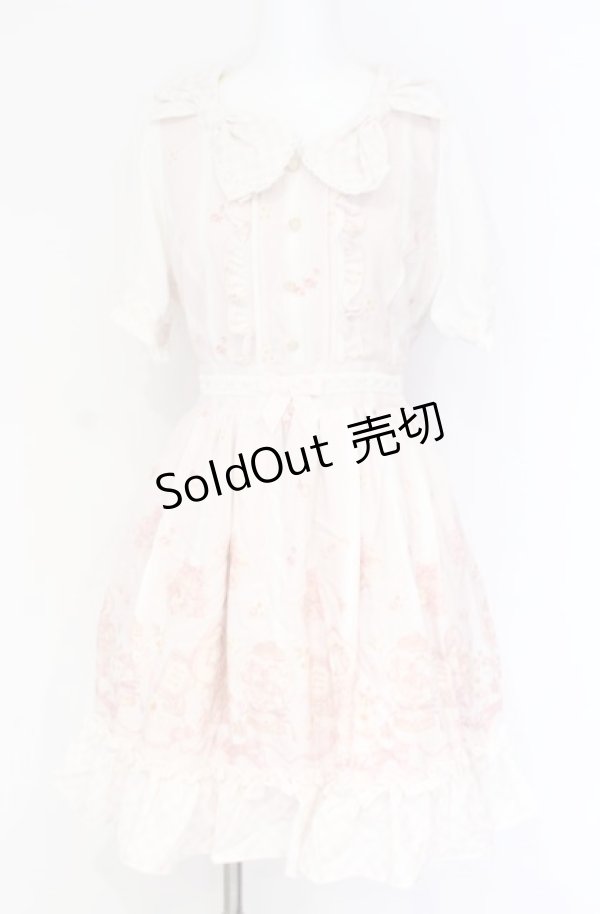 画像1: LIZ LISA / CandyJewelryBox柄ワンピース  ピンク O-25-07-31-1091-LO-OP-OW-OS (1)