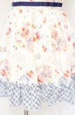 画像2: LIZ LISA / ストロベリーボンボン柄ワンピース  シロ×アオ O-25-07-31-1095-LO-OP-OW-OS (2)