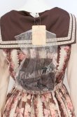 画像3: LIZ LISA / ストライプリボン柄ワンピース  ブラウン系 O-25-07-31-1099-LO-OP-OW-OS (3)