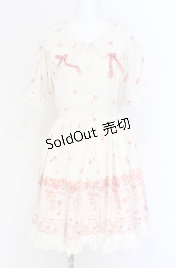 画像1: LIZ LISA / ドレスアップドールワンピース 2 ホワイト O-25-07-31-1202-LO-OP-OW-OS (1)