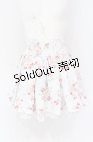 画像: LIZ LISA / ベリーブーケスカパン  サックス O-25-07-31-1206-LO-PA-OW-OS