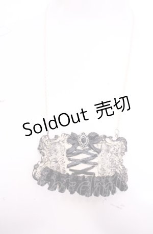 画像: Boo!Do堂 / コルセットネックレス  ブラック O-25-07-31-1025-PU-AC-OW-OS