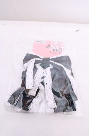 画像: Eri Aino's collaboration / AE*2Pリボンクリップ  グリーン O-25-07-31-1032-LO-AC-OW-OS