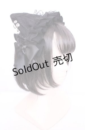 画像: HANGRY&ANGRY / H&A CAT EARS EARRINGS HEAD DRESS  ブラック O-25-07-31-1054-HN-AC-OW-OS