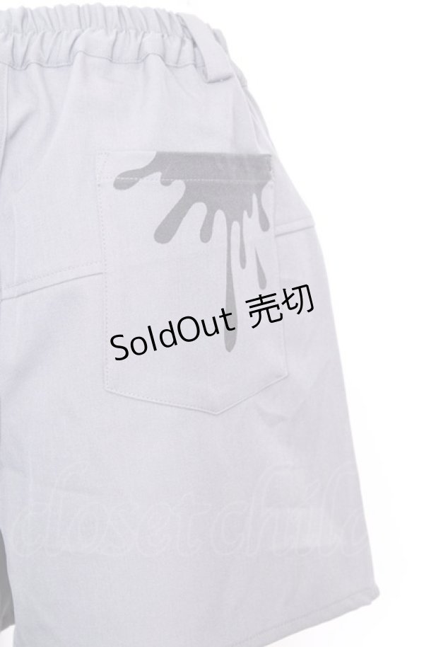 画像3: axes femme POETIQUE / ベルトデザインセパレートパンツ M グレー O-25-07-31-022-AX-PA-OW-ZT205 (3)