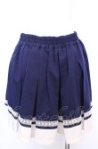 画像3: axes femme / バイカラープリーツキュロット M ネイビー O-25-07-31-025-AX-PA-OW-OS (3)