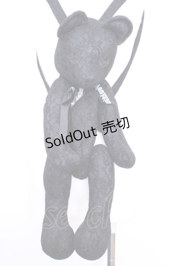 画像1: metamorphose / くまちゃんリュック  クロ O-25-07-31-003-ME-BG-IG-OS (1)
