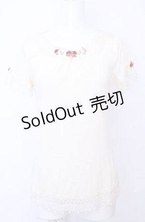 画像: axes femme / ガーデン半袖インナープルオーバー M キナリ O-25-07-31-028-AX-TO-OW-OS