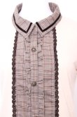 画像2: axes femme / 切り替え襟付きTシャツ   O-25-07-31-031-AX-TO-OW-OS (2)