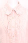 画像2: axes femme / ドットブラウス M ピンク O-25-07-31-032-AX-BL-OW-OS (2)