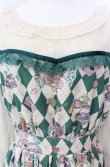 画像2: axes femme POETIQUE / Alice Tea Partyワンピース M グリーン O-25-08-02-035-AX-OP-OW-OS (2)