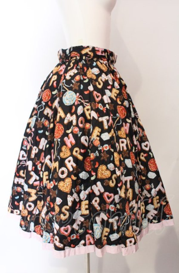 画像4: metamorphose / ビスケットサーキュラースカート  クロ O-25-08-02-004-ME-SK-OW-OS (4)