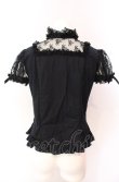 画像4: Angelic Pretty / ロマンティック立ち襟ボウタイブラウス  クロ O-25-08-02-051-AP-BL-IG-OS (4)
