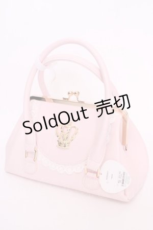 画像: BABY,THE STARS SHINE BRIGHT / 王冠ガマ口BAG  ピンク O-25-08-02-1001-BA-BG-YM-OS