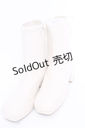 画像: axes femme POETIQUE / スクエアストレッチブーツ L キナリ O-25-08-02-1040-AX-SH-OW-OS