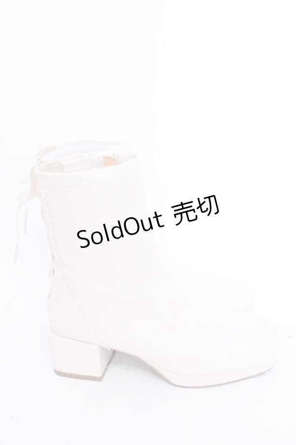 画像3: axes femme POETIQUE / スクエアストレッチブーツ L キナリ O-25-08-02-1040-AX-SH-OW-OS (3)