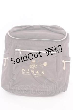 画像: m petit by misako / NINA’S コラボリボンリュック  ブラウン O-25-08-02-1008-LO-BG-IG-ZT346