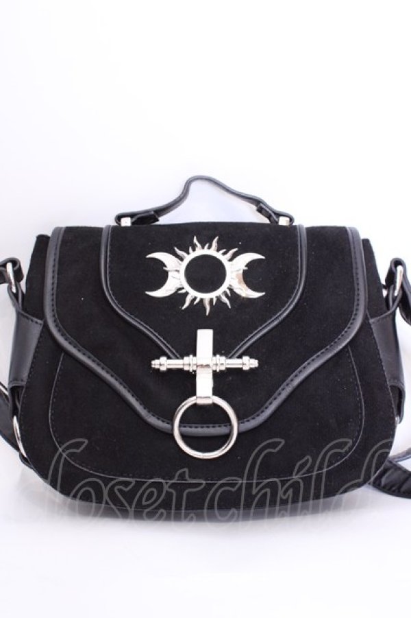 画像1: Restyle / Triple Goddess Bag バッグ  ブラック O-25-08-02-1009-GO-BG-IG-OS (1)