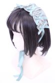 画像1: Chalmiere / フリルヘッドドレス  グリーン O-25-08-02-1013-LO-AC-IG-OS (1)