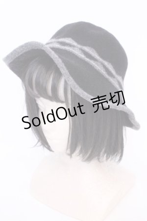 画像: axes femme / ウールハット  クロ O-25-08-02-1016-AX-AC-IG-OS