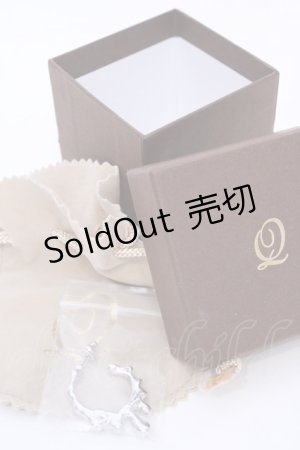 画像: Q-pot. / メルティーメルトフープピアス  シルバー O-25-08-02-1019-QP-AC-YM-OS