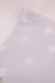 画像2: axes femme / ドット×ネコひんやりストール  サックス O-25-08-02-1024-AX-ZA-IG-OS (2)