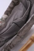 画像3: KANEKO ISAO / うちわホタルがらバッグ  ぐれー O-25-08-02-1002-EL-BG-IG-OS (3)