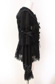 画像3: metamorphose / シャーリングリボンブラウス(ジョーゼット)  クロ O-25-08-02-083-ME-BL-IG-OS (3)