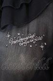 画像2: metamorphose / 刺繍入りジョーゼットブラウス  クロ O-25-08-02-084-ME-BL-IG-OS (2)