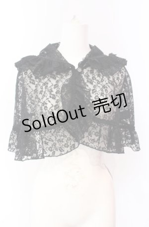 画像: Enchantlic Enchantilly / マルグリットレースケープ  クロ O-25-08-02-021-LO-TO-OW-OS