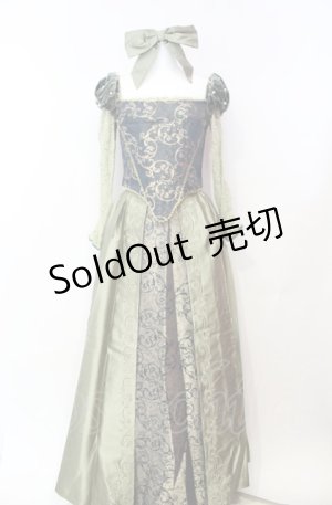 画像: Secret Honey / Library Dress (Beauty and the Beast ver.) 2 グリーン O-25-08-05-029-CA-OP-YM-ZT0807A