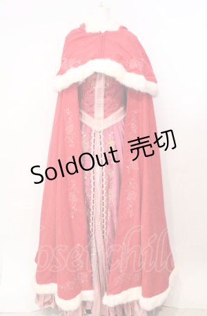 画像: Secret Honey / Something There Dress(Beauty and the Beast ver ドレス＆ケープ 2 レッド O-25-08-05-030-CA-CO-YM-ZT0807A