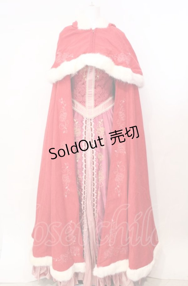 画像1: Secret Honey / Something There Dress(Beauty and the Beast ver ドレス＆ケープ 2 レッド O-25-08-05-030-CA-CO-YM-ZT0807A (1)