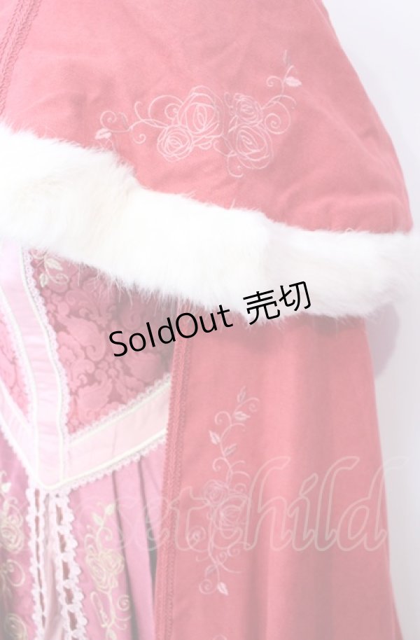 画像2: Secret Honey / Something There Dress(Beauty and the Beast ver ドレス＆ケープ 2 レッド O-25-08-05-030-CA-CO-YM-ZT0807A (2)