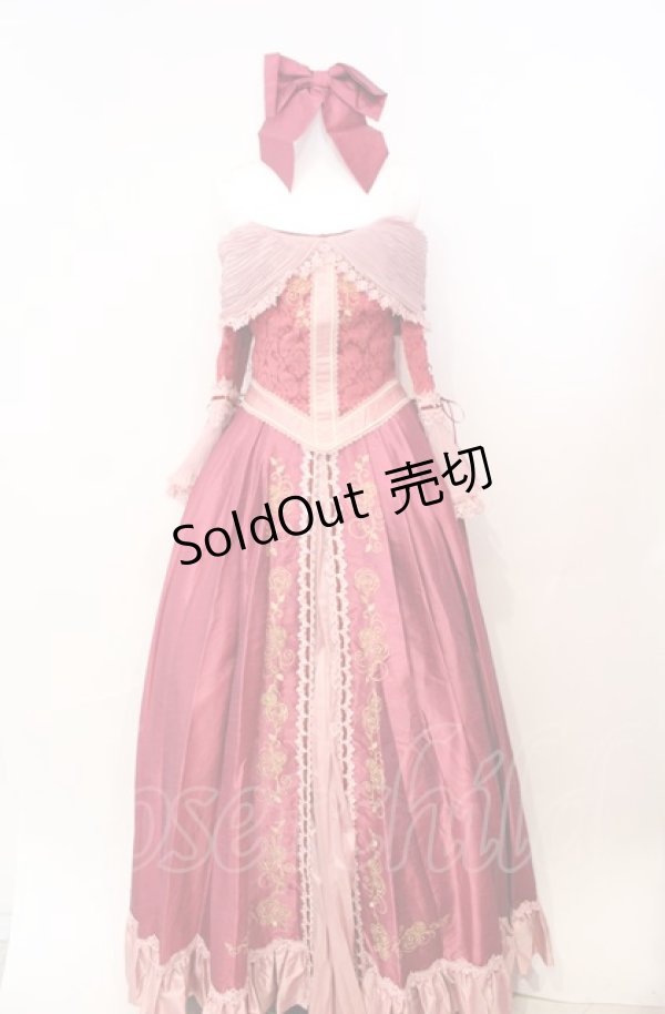 画像4: Secret Honey / Something There Dress(Beauty and the Beast ver ドレス＆ケープ 2 レッド O-25-08-05-030-CA-CO-YM-ZT0807A (4)