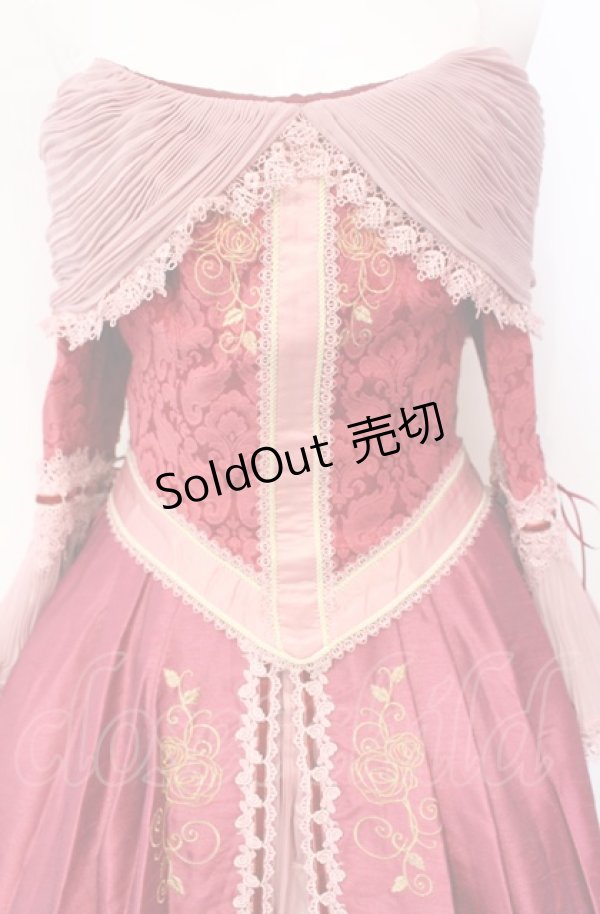 画像5: Secret Honey / Something There Dress(Beauty and the Beast ver ドレス＆ケープ 2 レッド O-25-08-05-030-CA-CO-YM-ZT0807A (5)