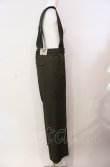 画像2: SUPER LOVERS / 太サスペンダータックパンツ  カーキグリーン O-25-08-05-004-PU-PA-IG-ZT239 (2)