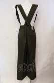 画像3: SUPER LOVERS / 太サスペンダータックパンツ  カーキグリーン O-25-08-05-004-PU-PA-IG-ZT239 (3)