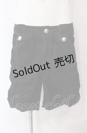 画像: ALGONQUINS / ショートパンツ  クロ O-25-08-05-005-AL-PA-IG-OS