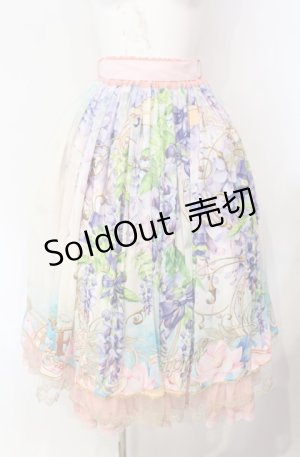 画像: Triple fortune / 藤スカート  オフ O-25-08-05-052-EL-SK-IG-OS