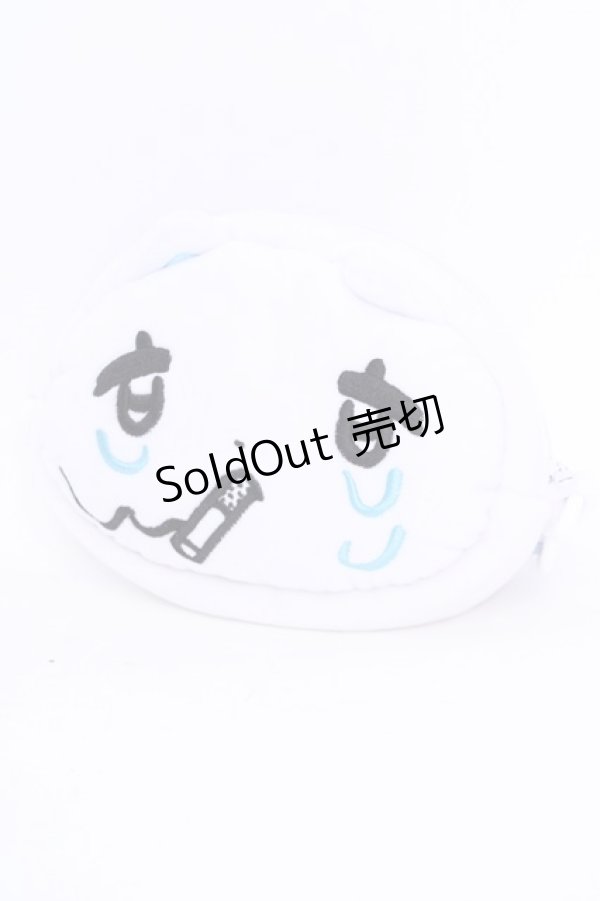 画像1: Hauls / ヤニ吉ぬいショルダーバック  シロ×サックス O-25-08-05-1001-LO-BG-IG-ZT450 (1)