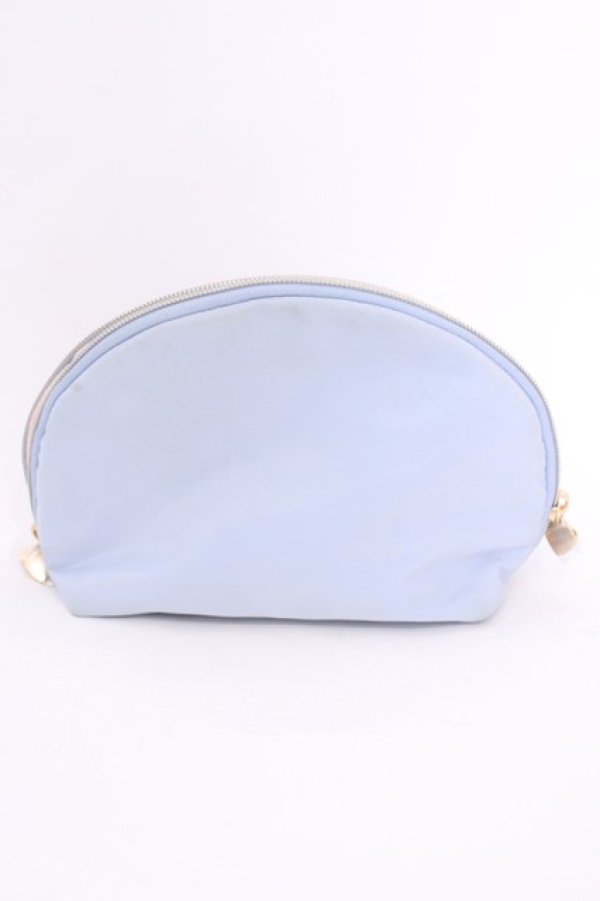 画像3: m petit by misako / NINA’Sコラボポーチ  サックス O-25-08-05-1005-LO-ZA-IG-ZT450 (3)