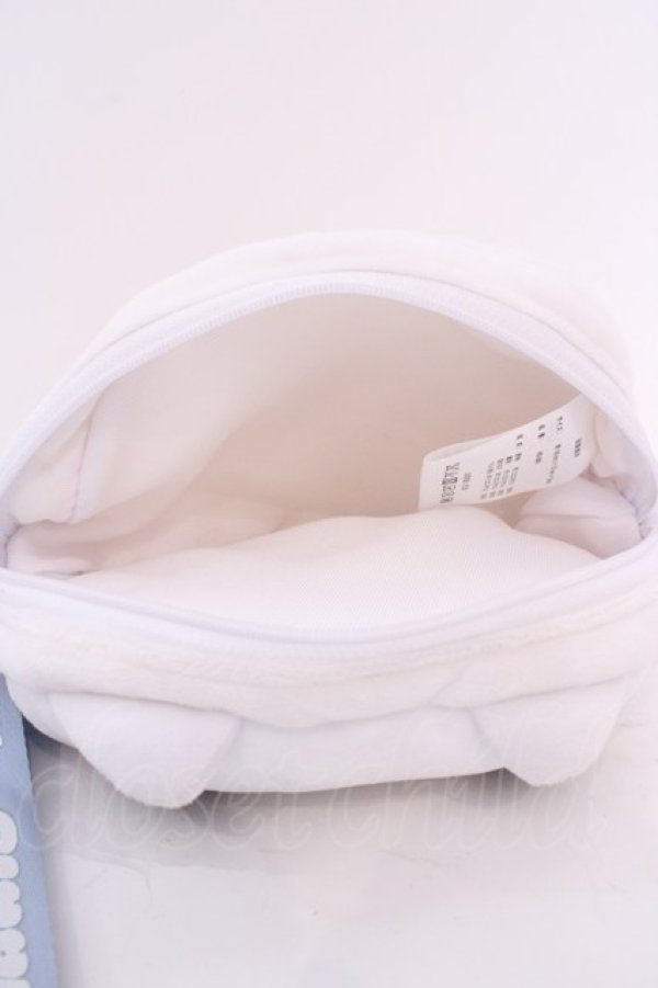 画像3: Hauls / ヤニ吉ぬいショルダーバック  シロ×サックス O-25-08-05-1001-LO-BG-IG-ZT450 (3)