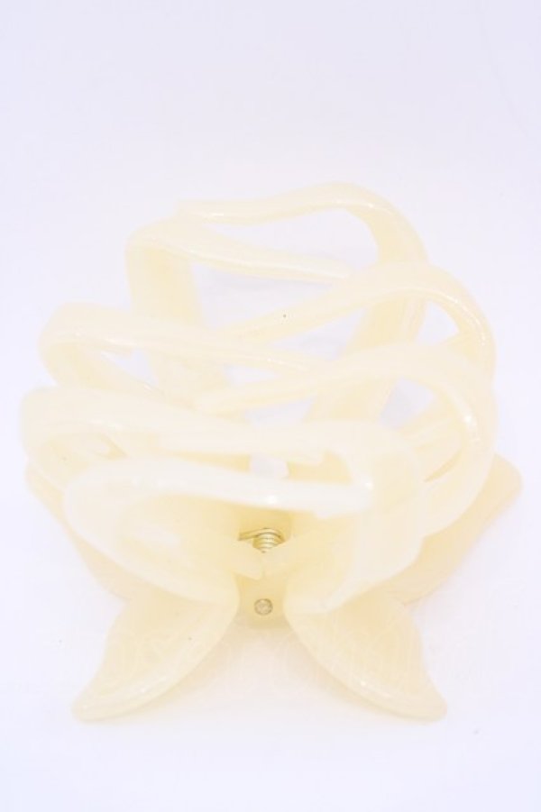 画像2: axes femme / バタフライヘアクリップ  アイボリー O-25-08-05-1015-AX-AC-IG-ZT450 (2)