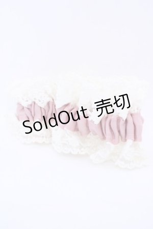 画像: m petit by misako / AMレース2Pシュシュ  ピンク O-25-08-05-1016-LO-ZA-OW-ZT450